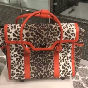 Rolling hand bag suitcase